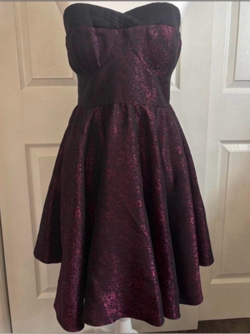 Anthropology Mise en Scene by Ruffian Fall 2009 Jacquard Gala Dress